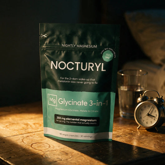 Nocturyl Glycinate 3-in-1 — Nightly Magnesium for the 3AM Wake-Up